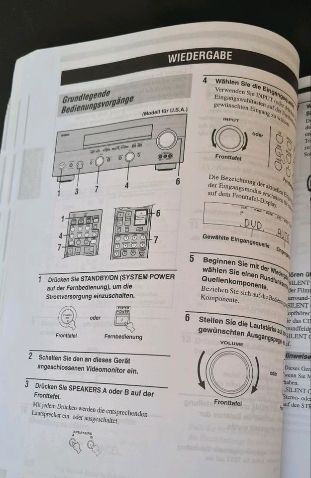 Provi-Verstärker Radio YAMAHA digital surrount Receiver RX-550 in Dresden