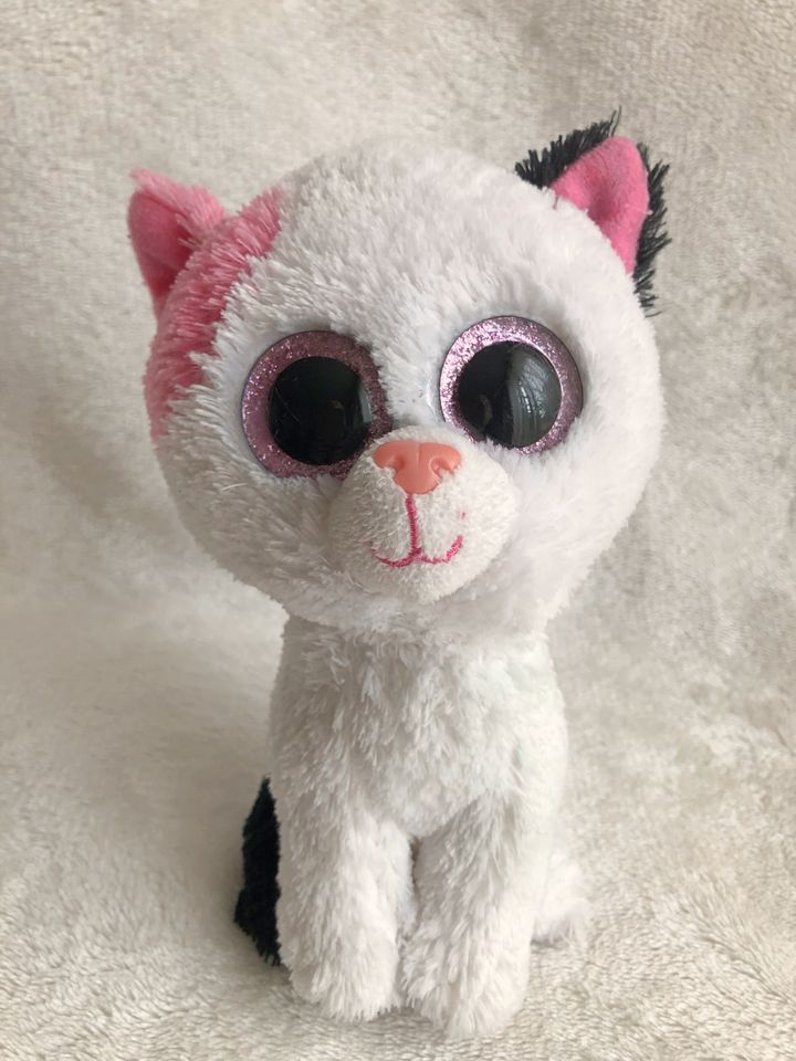 Ty Beanie Boos Katze Muffin 15 cm mit Glitzeraugen, Sehr gut in Mering