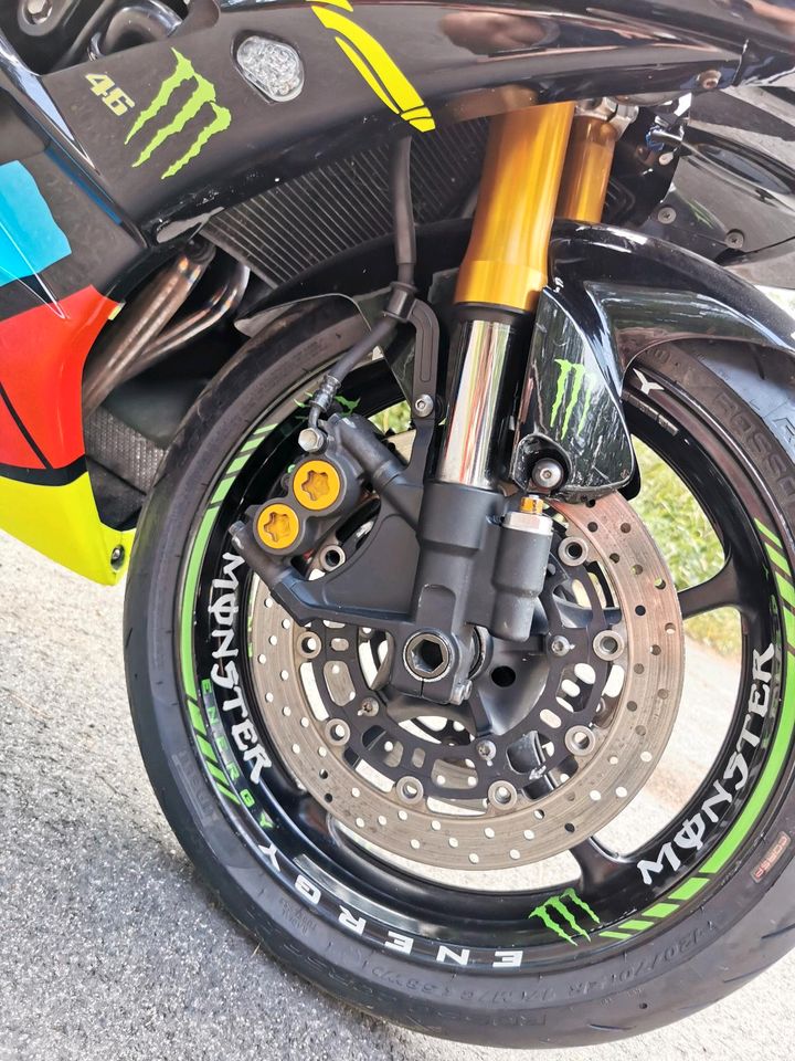 Yamaha R6 RJ11 Custom Design VR46 in Ursensollen