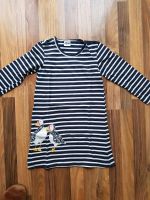 ♥️ Shirt Jersey Kleid navy weiß Gr. 6 T (128 ) Bayern - Erlangen Vorschau