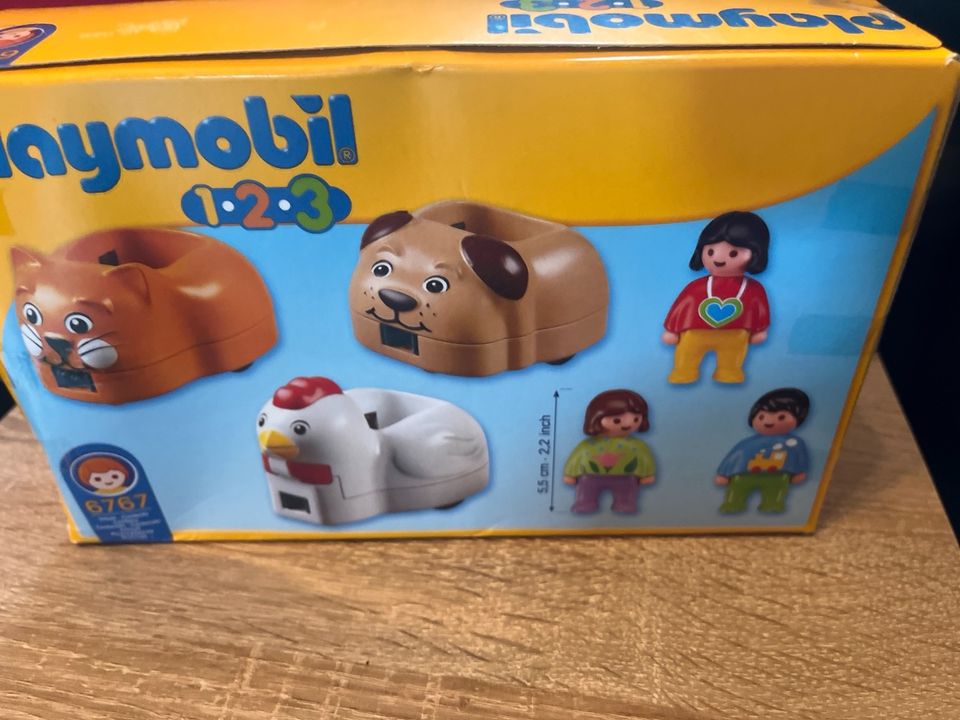 Playmobil 123 fröhlicher Tierzug 6767 in Duisburg