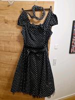 rockabilly Kleid schwarz weiß hearts & roses Baden-Württemberg - Bodnegg Vorschau