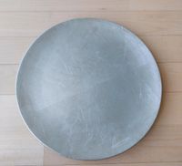 Deko-Teller Keramik matt-silber 31cm Hannover - Bothfeld-Vahrenheide Vorschau