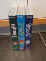 3 VHS Videokasetten BAMBI ARIELLE ARISTOCATS Walt Disney Niedersachsen - Nordhorn Vorschau