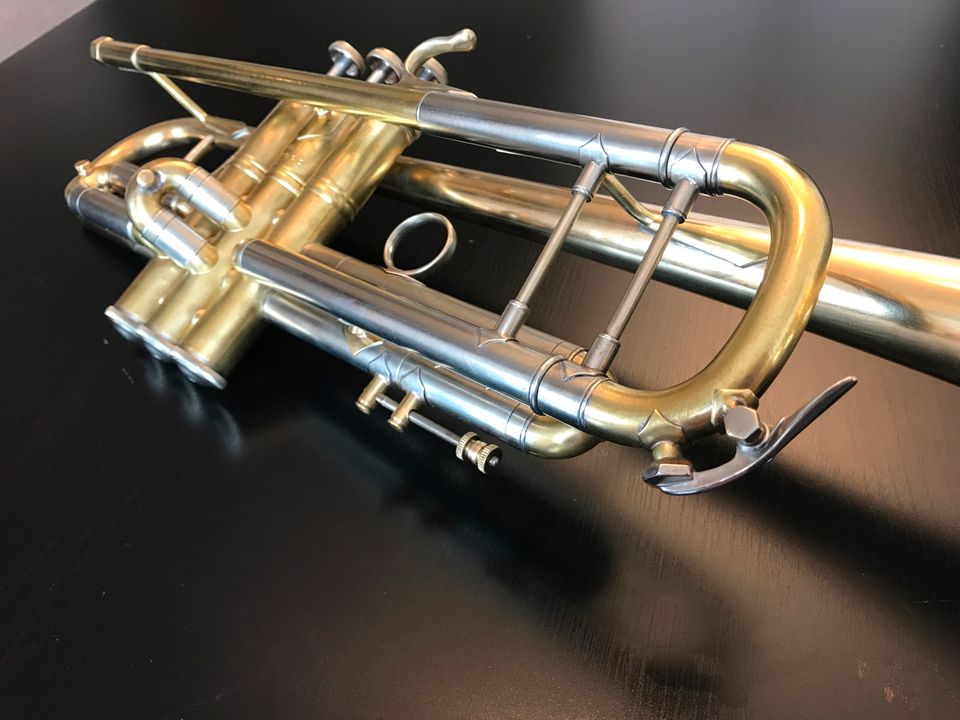 Bach Stradivarius Trompete ML 37G von 1976 unlackiert raw trumpet in München