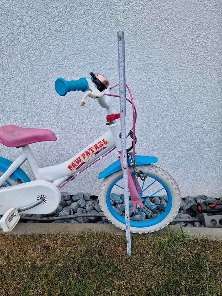 Kinderfahrrad Fahrrad weiß pink paw patrol in Dresden