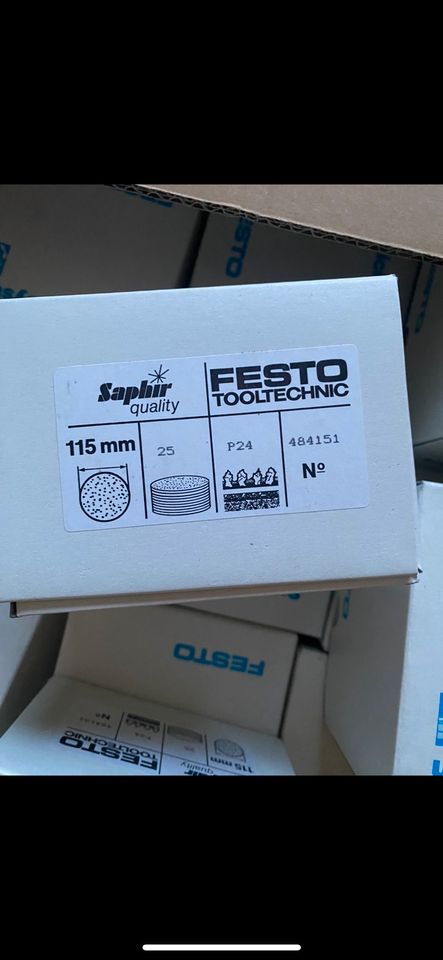 Festo Festool Schleifscheiben P24 115 mm 25St. in Stuttgart