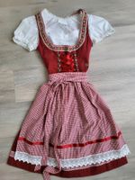 MarJo Dirndl Gr.30/32 ,XXS,XS,   rot mit Bluse Hessen - Bad Nauheim Vorschau