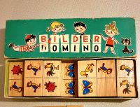 Holzspielzeug Dominospiel Kinder Vintage Bielefeld - Bielefeld (Innenstadt) Vorschau