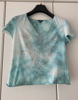 Blau weißes T-Shirt / Top Batik Optik mit Muster / Oberteil Mexx Bayern - Neusäß Vorschau