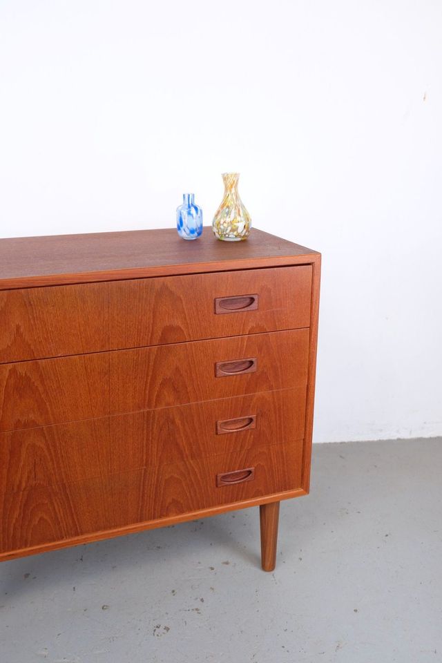 Vintage Kommode 60er 70er Mid Century Teak Retro dänisch in Gießen