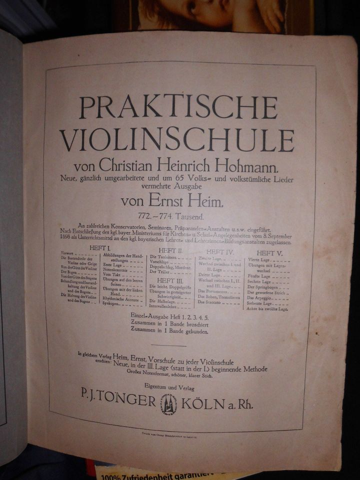 Hohmann-Heim Violinschule in Hamburg