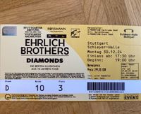 2 Karten für Ehrlich Brothers in Stuttgart am 30.12. Baden-Württemberg - Weissach Vorschau