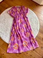Batik Kleid Strandkleid Pink violett Zara M L XL 40 42 lang ibiza Nordrhein-Westfalen - Porta Westfalica Vorschau