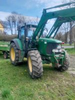 John Deere 6820 Druckluft Frontlader Allrad 6830 Thüringen - Kahla Vorschau