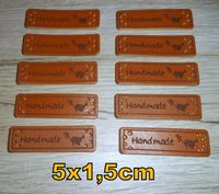 10 Stück/Braune PU-Leder-Handmade-Label*NEU* Nordrhein-Westfalen - Neunkirchen Siegerland Vorschau