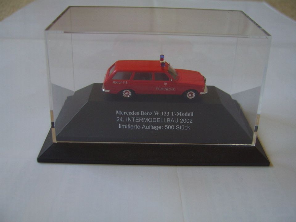 BUSCH Mercedes W123 verschiedenen Modellen mit OVP 1:87 in Ispringen