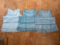 Gr. 38 Tredy Basic Tops, Shirts, türkis, eisblau, cream mint Niedersachsen - Damme Vorschau
