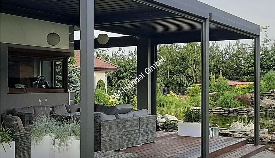 Seitenmarkise 1x2,5 Senkrechtmarkise Pergola Terrassenüberdachung in Murrhardt