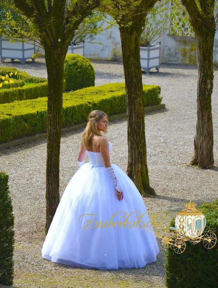 NEU Prinzessin Brautkleid Hochzeitskleid 34 36 38 40 42 44 46 48 in Meckenbeuren