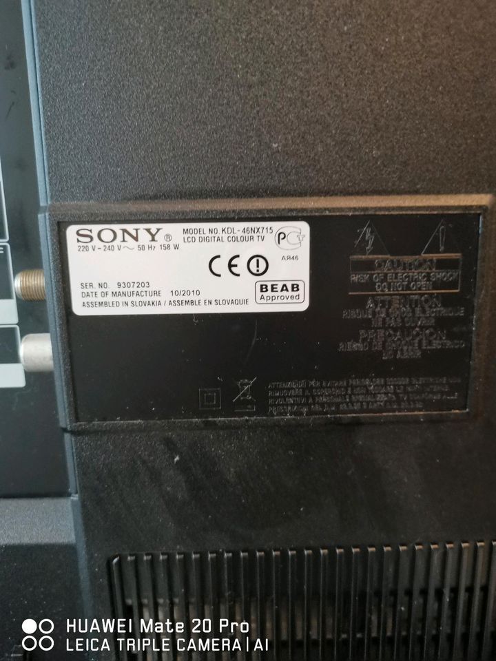 Sony LCD Fernsehr in Solingen