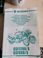 Handbuch Suzuki GSF1200/S GSF600/S Nordrhein-Westfalen - Velbert Vorschau