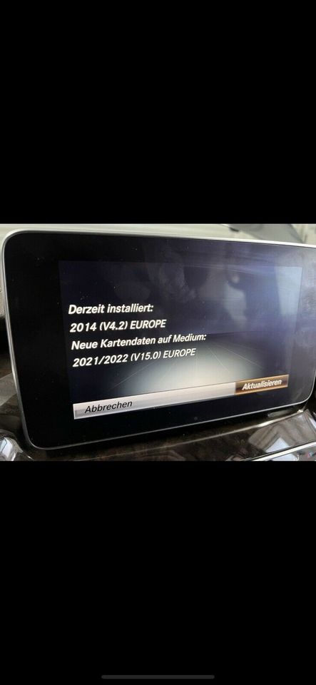 Mercedes Comand Online Kartenupdate W205,W253,W222,V447 in Salzkotten