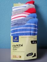 5 Paar Socken TCM ❤ hellblau/grau/weiß/rot ❤ Gr. 27–30 ❤ NEU+OVP Bayern - Bernhardswald Vorschau