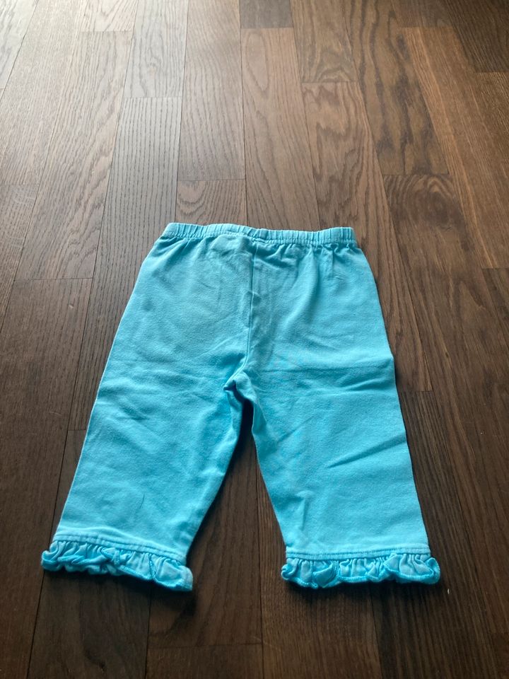 Capri Leggins türkis 86 Mädchen in Bad Herrenalb