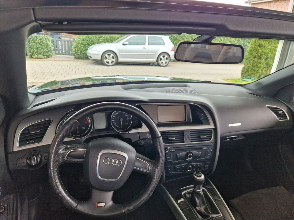Audi A5 2.0 TFSI Cabriolet S-line Alcantara Sportsitze in Kölln-Reisiek