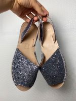 Silber glitzernde Espadrilles Berlin - Wilmersdorf Vorschau