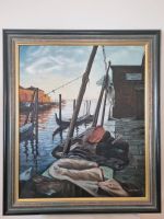 Original-Gemälde von Dernbach "Morgen in Venedig" Baden-Württemberg - Ettlingen Vorschau