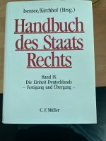 Handbuch des Staats Rechts IX Isensee/ Kirchhof Niedersachsen - Hildesheim Vorschau