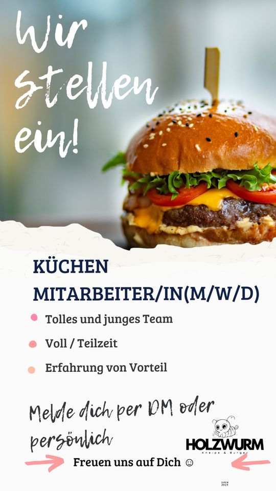 Koch/ Burger Brater gesucht in Offenburg