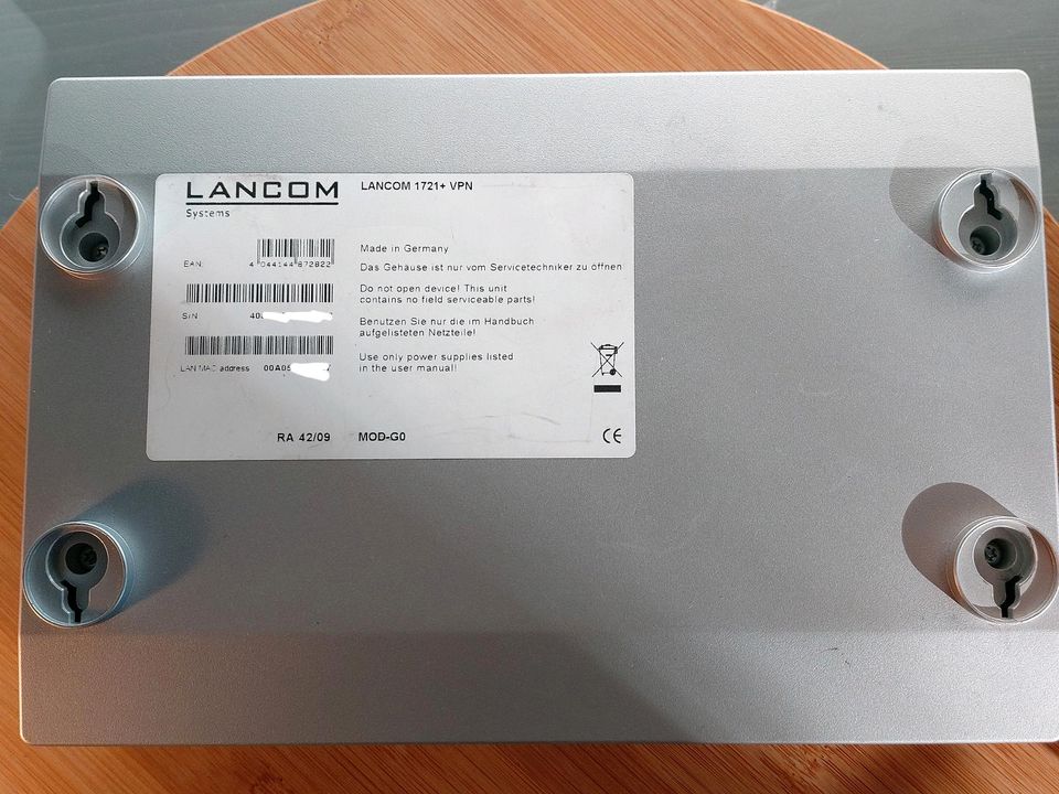 Kellerfund - Lancom 1721+ VPN Router in Potsdam