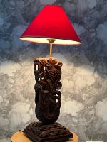 Orientalische Volkskunst-Drachenlampe aus geschnitztem Teak Nordrhein-Westfalen - Sankt Augustin Vorschau