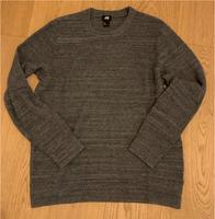 Strickpullover von H&M Gr. L in grau Bayern - Vaterstetten Vorschau
