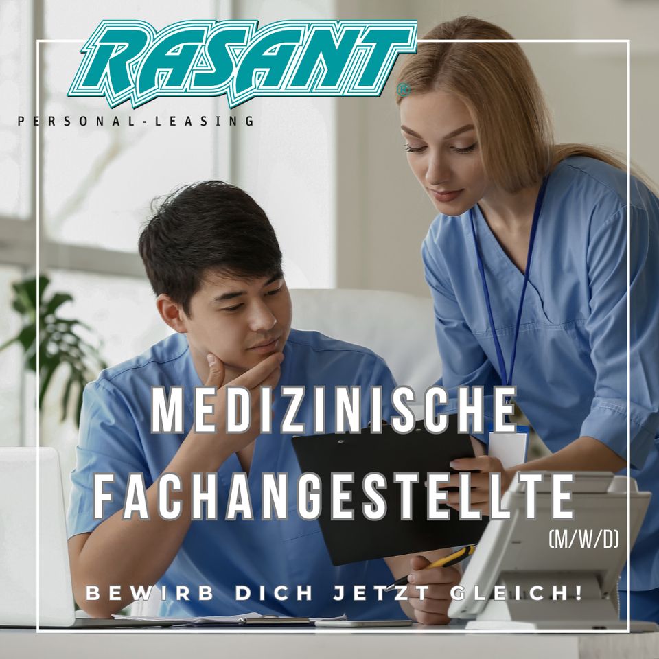 *H* ⭐Medizinische Fachangestellter (m/w/d) gesucht ➡VERMITTLUNG⭐ in Hannover