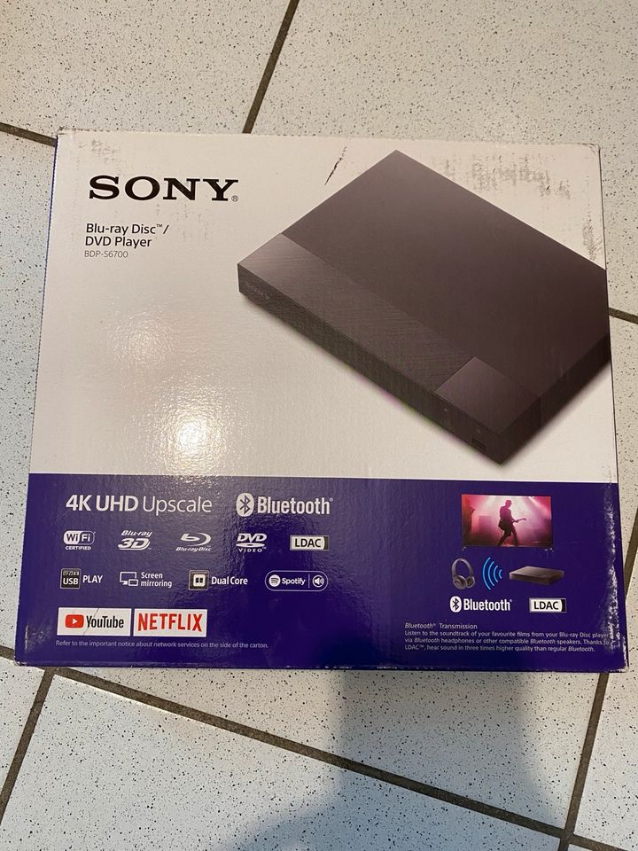 Sony BDP-S6700 4K UHD Upscaling BluRay-Player Sehr guter Zustand in Rheine