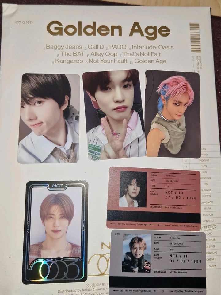 [WTT] NCT Golden Age Jisung Chenle Taeyong Jaehyun Ten Kun Renjun in Nittendorf 