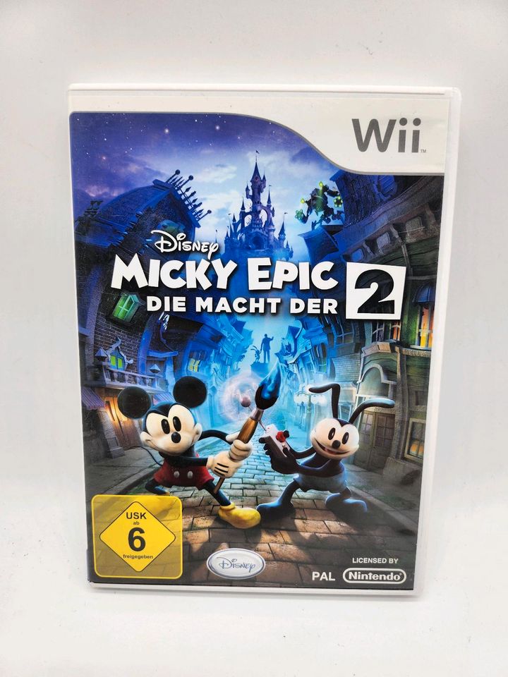 Disney Micky Epic Die Macht der 2 Nintendo Wii in Halle