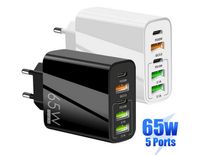 65W 5 Ports USB Stecker Adapter USB-A / USB-C Handy Berlin - Reinickendorf Vorschau