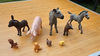 Schleich Bauernhoftiere Esel Schwein Ziege Sachsen - Moritzburg Vorschau