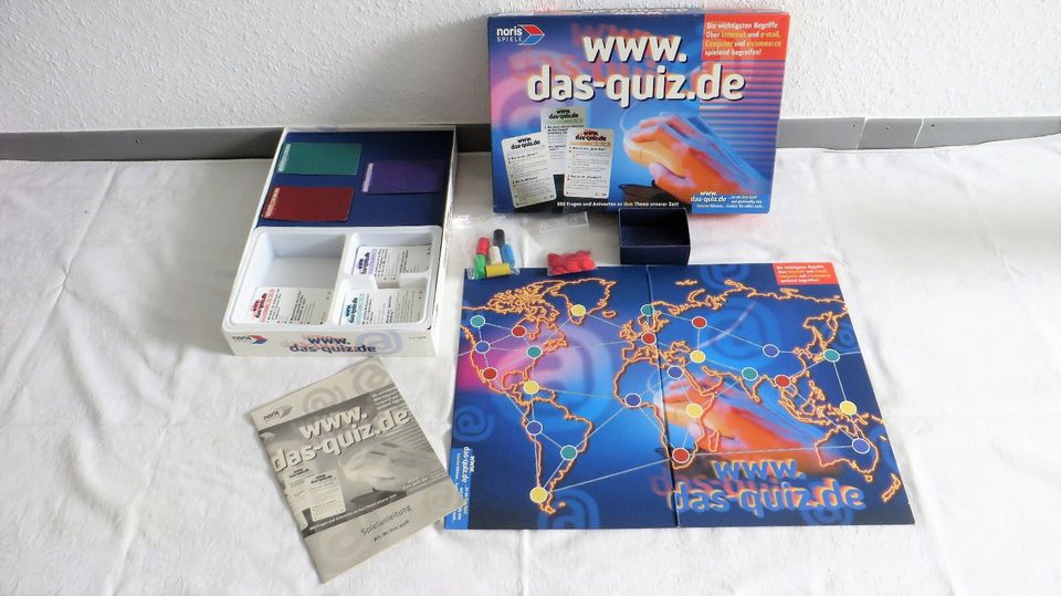 Quizspiel Brettspiel Quiz Würfel Spiel www.das-quiz.de Noris in Zwickau