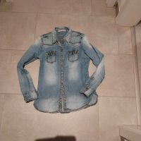 Tom Tailor Jeans Jacke Jeanshemd Bluse Gr. S 36 38 BLAU Niedersachsen - Schüttorf Vorschau