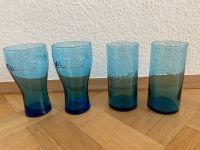 4 neuwertige blaue CocaCola Gläser Düsseldorf - Mörsenbroich Vorschau