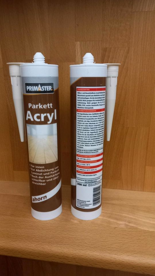 Acryl,Acryl Abdichtung für Laminat,Acryl Abdichtung für Parkett in Brake (Unterweser)