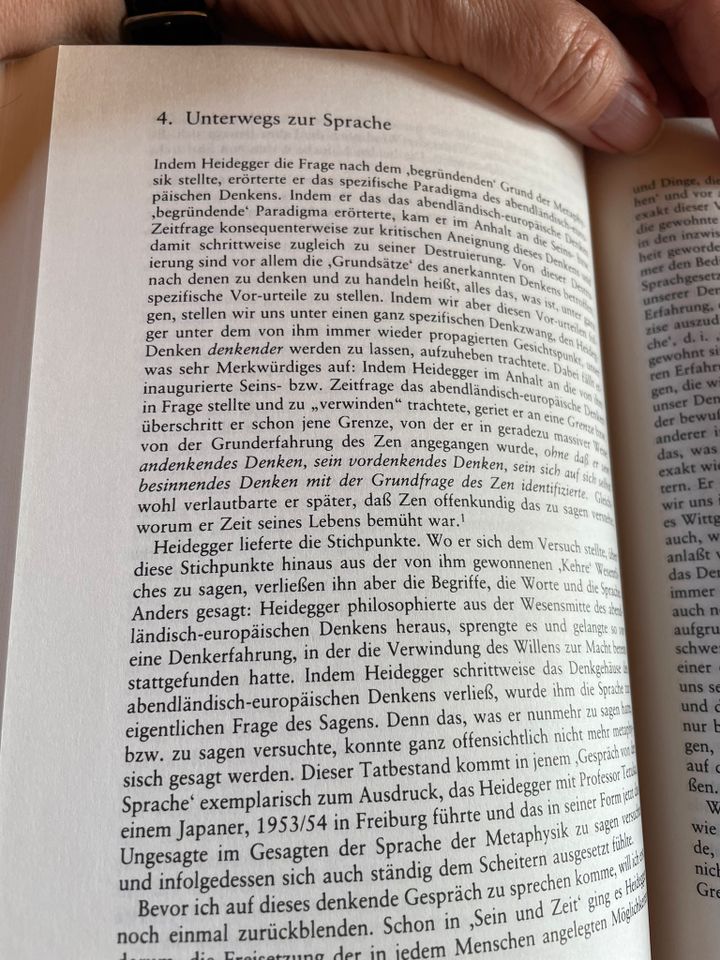 Monographien zur philosophischen Forschung, Heidegger-Zen in Merkendorf