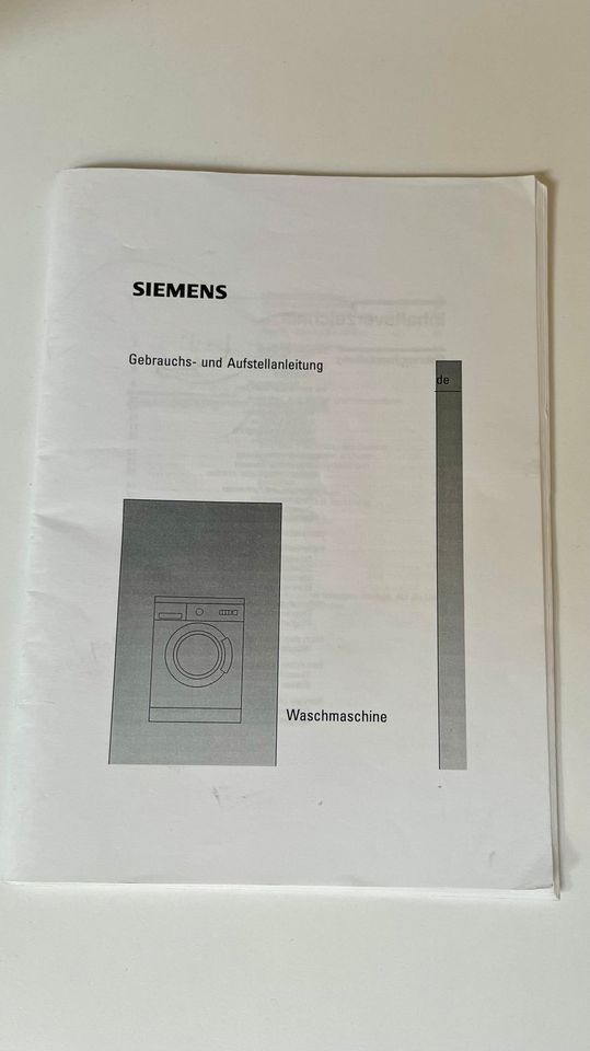 Siemens Waschmaschine XLP 1640 - Gut gepflegt in Grafing bei München