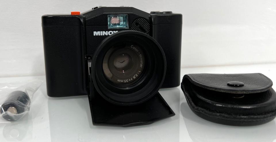 MINOX 35 GL m. Color-Minotar 1:2,8 F=35mm + Aufsteckblende Filter in Vlotho